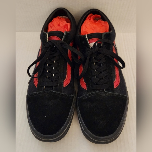 Mickey Mouse Black and Red Vans - Picture 1 of 11
